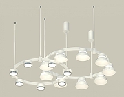 Люстра Ambrella Light XR XR92081100 цвет плафона/подвески Белый, Серебро, цвет арматуры Белый