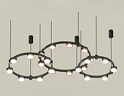 Люстра Ambrella Light XR XR92092100 цвет плафона/подвески Золото, Серебро, цвет арматуры Черный