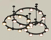 Люстра Ambrella Light XR XR92222100 цвет плафона/подвески Золото, цвет арматуры Черный