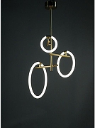 Люстра на штанге Zortes Jessy ZRS.01043.03 цвет плафона/подвески Белый, цвет арматуры Латунь-2