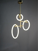 Люстра на штанге Zortes Jessy ZRS.01043.03 цвет плафона/подвески Белый, цвет арматуры Латунь-3