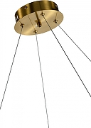 Люстра Zortes Rony ZRS.1200.08 цвет плафона/подвески Оранжевый, цвет арматуры Латунь-8