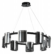 Люстра Zortes Rony ZRS.1209.08 цвет плафона/подвески Графит, цвет арматуры Антрацит-4