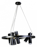 Люстра Zortes Tweeny ZRS.1828.60 цвет плафона/подвески Белый, Латунь, Черный, цвет арматуры Черный-2