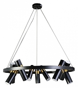 Люстра Zortes Tweeny ZRS.1828.80 цвет плафона/подвески Белый, Латунь, Черный, цвет арматуры Черный-1