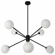 Люстра на штанге Zortes Ragy ZRS.1883.8 цвет плафона/подвески Белый, цвет арматуры Черный-4