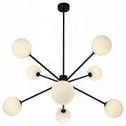 Люстра на штанге Zortes Ragy ZRS.1883.8 цвет плафона/подвески Белый, цвет арматуры Черный-5