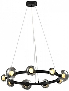 Люстра Zortes Fritto ZRS.1888.09 цвет плафона/подвески Серый, цвет арматуры Черный-2