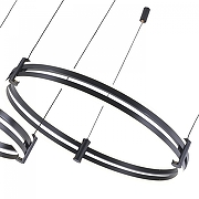 Люстра Zortes Duble-R ZRS.27510.02 цвет плафона/подвески Белый, Черный, цвет арматуры Черный-3