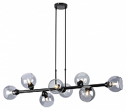 Люстра Rivoli Irmhild Б0051271 цвет плафона/подвески Дымчатый, цвет арматуры Черный-2