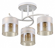 Люстра Rivoli Constancia Б0052678 цвет плафона/подвески Белый, Прозрачный, цвет арматуры Белый