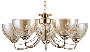 Люстра Rivoli Adrianne Б0060997 цвет плафона/подвески Тонированный, цвет арматуры Золото