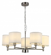 Люстра Rivoli Marilyn Б0061938 цвет плафона/подвески Белый, цвет арматуры Никель-1