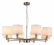 Люстра Rivoli Marilyn Б0061939 цвет плафона/подвески Белый, цвет арматуры Никель-1