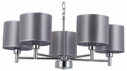 Люстра Rivoli Martha Б0061941 цвет плафона/подвески Серый, цвет арматуры Хром