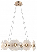 Люстра Rivoli Shannon Б0061947 цвет плафона/подвески Прозрачный, цвет арматуры Золото-1