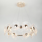 Люстра Rivoli Shannon Б0061947 цвет плафона/подвески Прозрачный, цвет арматуры Золото-4