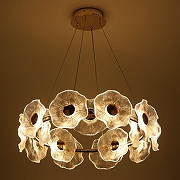 Люстра Rivoli Shannon Б0061947 цвет плафона/подвески Прозрачный, цвет арматуры Золото-8