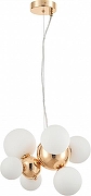 Люстра Rivoli Liviana Б0066429 цвет плафона/подвески Белый, цвет арматуры Золото-2