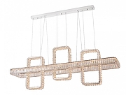 Люстра Newport CRYSTAL М0071018 цвет плафона/подвески Прозрачный, Хром, цвет арматуры Хром