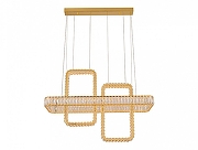 Люстра Newport CRYSTAL М0071017 цвет плафона/подвески Золото, Прозрачный, цвет арматуры Золото