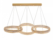 Люстра Newport CRYSTAL М0071053 цвет плафона/подвески Золото, Прозрачный, цвет арматуры Золото