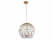 Люстра Newport ALINA М0071344 цвет плафона/подвески Бронза, Прозрачный, цвет арматуры Бронза