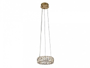 Люстра Newport KRISTA М0071278 цвет плафона/подвески Золото, Прозрачный, цвет арматуры Золото