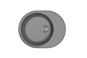 Кухонная мойка Dr. Gans Виола 58 25.140.B0580.410 цвет Везувий