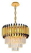 Подвесной светильник Natali Kovaltseva DARIAN DARIAN 76017/5C GOLD цвет плафона/подвески Золото, Прозрачный, цвет арматуры Золото-1