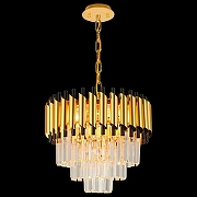 Подвесной светильник Natali Kovaltseva DARIAN DARIAN 76017/5C GOLD цвет плафона/подвески Золото, Прозрачный, цвет арматуры Золото-2