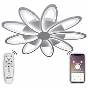 Накладной светильник Natali Kovaltseva HIGH-TECH LED LAMPS HIGH-TECH LED LAMPS 82009 цвет плафона/подвески Белый, цвет арматуры Белый