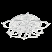 Накладной светильник Natali Kovaltseva 82029 HIGH-TECH LED LAMPS 82029 цвет плафона/подвески Белый, Прозрачный, цвет арматуры Белый