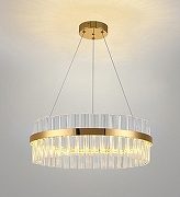 Подвесной светильник Natali Kovaltseva Innovation style INNOVATION STYLE 83010 цвет плафона/подвески Прозрачный, цвет арматуры Золото-9