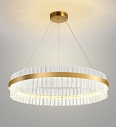 Подвесной светильник Natali Kovaltseva Innovation style INNOVATION STYLE 83011 цвет плафона/подвески Прозрачный, цвет арматуры Золото-6