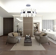 Подвесной светильник Natali Kovaltseva Innovation Style INNOVATION STYLE 83048 цвет плафона/подвески Прозрачный, цвет арматуры Хром-3