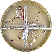 Люстра Natali Kovaltseva FLOREL INNOVATION STYLE 83052 цвет плафона/подвески Белый, Золото, Прозрачный, цвет арматуры Золото-8
