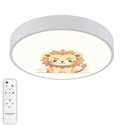 Накладной светильник Natali Kovaltseva Kids INNOVATION STYLE 83122 цвет плафона/подвески Разноцветный, цвет арматуры Белый-1