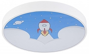 Накладной светильник Natali Kovaltseva Kids INNOVATION STYLE 83123 цвет плафона/подвески Разноцветный, цвет арматуры Белый
