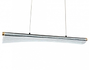 Подвесной светильник Natali Kovaltseva INNOVATION STYLE 83140 цвет плафона/подвески Прозрачный, цвет арматуры Золото, Черный