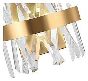 Накладной светильник Natali Kovaltseva TIZIANO LED LAMPS 81113/1W цвет плафона/подвески Прозрачный, цвет арматуры Золото-7