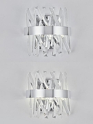 Накладной светильник Natali Kovaltseva TIZIANO LED LAMPS 81114/1W цвет плафона/подвески Прозрачный, цвет арматуры Хром-3