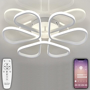 Люстра Natali Kovaltseva COBRA LED LAMPS 81121/7C цвет плафона/подвески Белый, цвет арматуры Белый-3