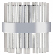 Накладной светильник Natali Kovaltseva ROYALTON LED LAMPS 81126/1W цвет плафона/подвески Прозрачный, цвет арматуры Хром