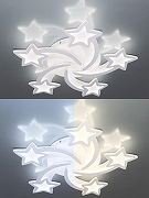 Люстра Natali Kovaltseva Smart home LED LAMPS 81213 цвет плафона/подвески Белый, цвет арматуры Белый-3