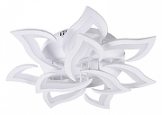 Люстра Natali Kovaltseva LED LAMPS LED LAMPS 81224 цвет плафона/подвески Белый, цвет арматуры Белый