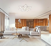 Люстра Natali Kovaltseva LED LAMPS LED LAMPS 81224 цвет плафона/подвески Белый, цвет арматуры Белый-5