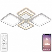 Люстра Natali Kovaltseva Mujus LED LAMPS 81191 цвет плафона/подвески Белый, цвет арматуры Белый-4