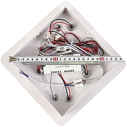 Люстра Natali Kovaltseva Mujus LED LAMPS 81191 цвет плафона/подвески Белый, цвет арматуры Белый-8