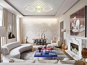 Люстра Natali Kovaltseva Mujus LED LAMPS 81191 цвет плафона/подвески Белый, цвет арматуры Белый-10